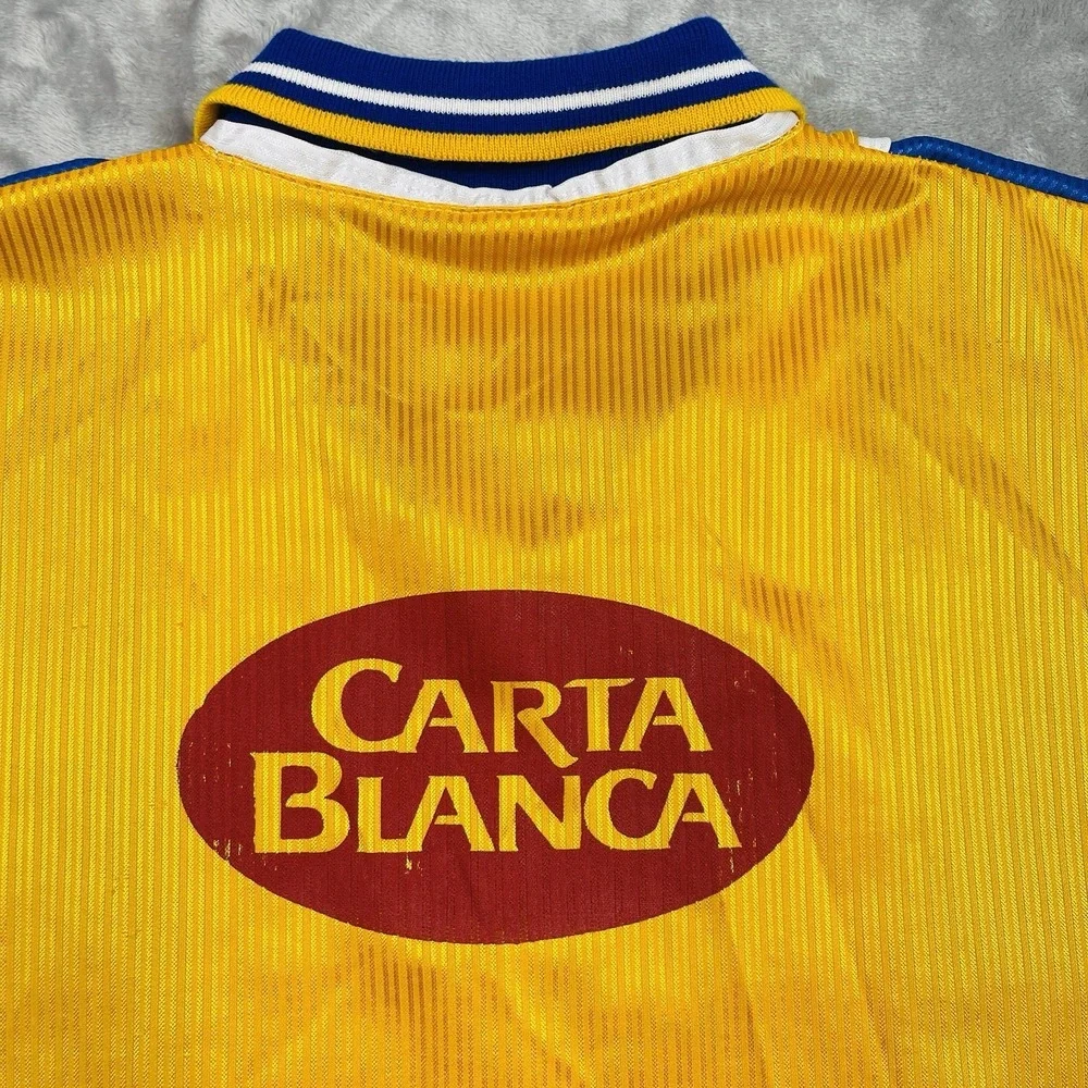 Tigres‎ UANL Home Jersey Yellow Blue Carta Blanca Surefire Sportswear Unitalla